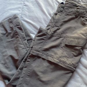 The north face hiking pants size 4